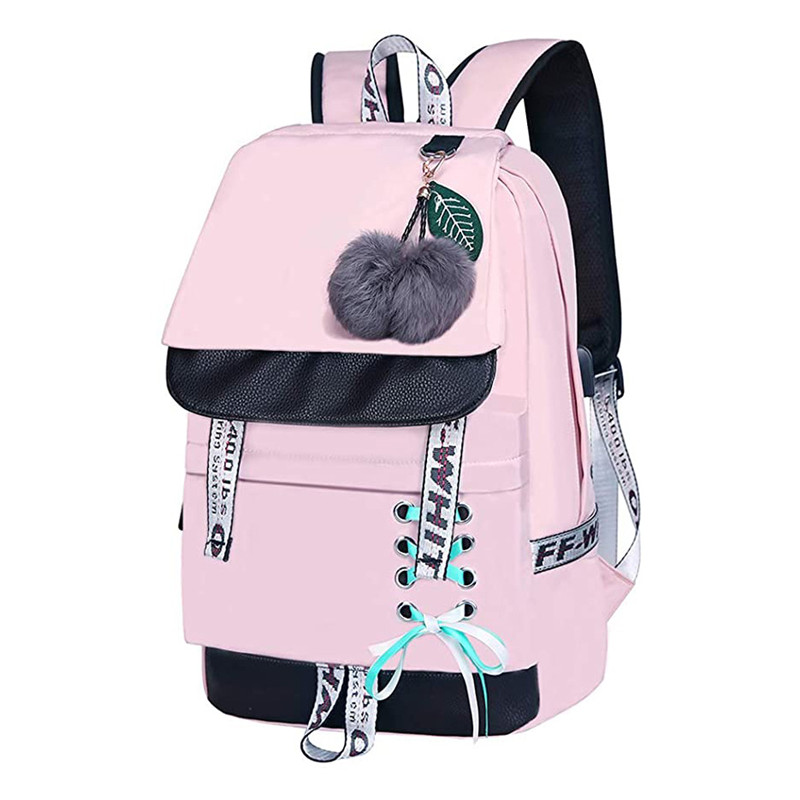 Middle School Backpack for Teen Girls College Student High School Bag Women  Bookbag Casual Campus Korean Bagpack
