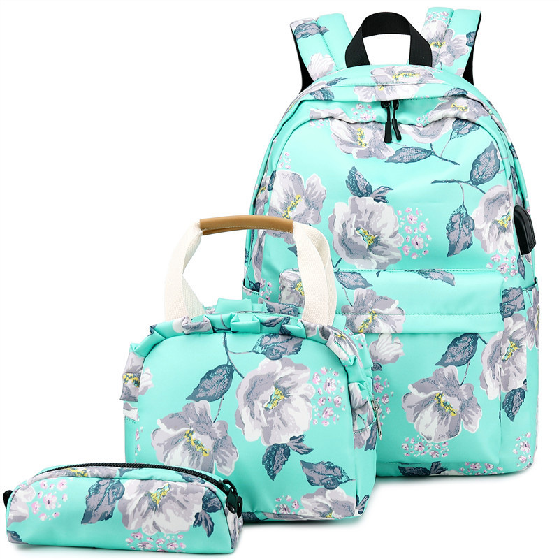 Girls Backpack,School Backpacks for Girls, Cute Book Bag with Compartments  for Teen Girl Kid Students Elementary Middle School, Kids' School Bag