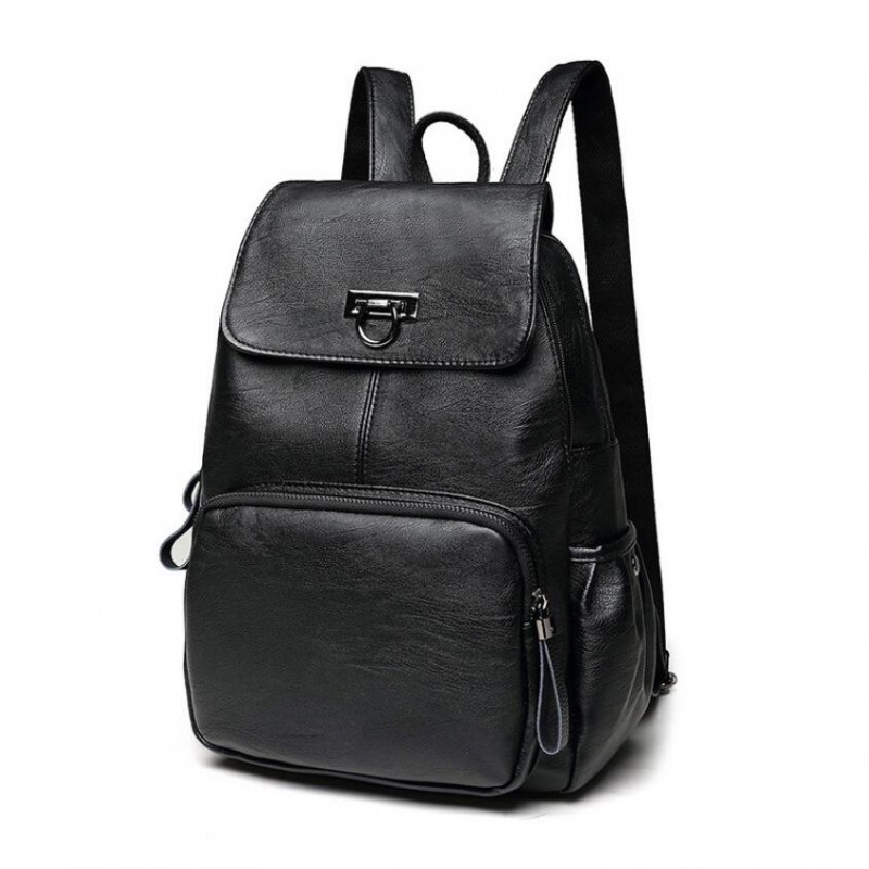 women backpack purse pu leather zipper convertible sling shoulder ...